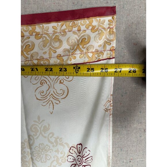 Better Homes and Garden Curtains Roosters set - Picture 3 of 6